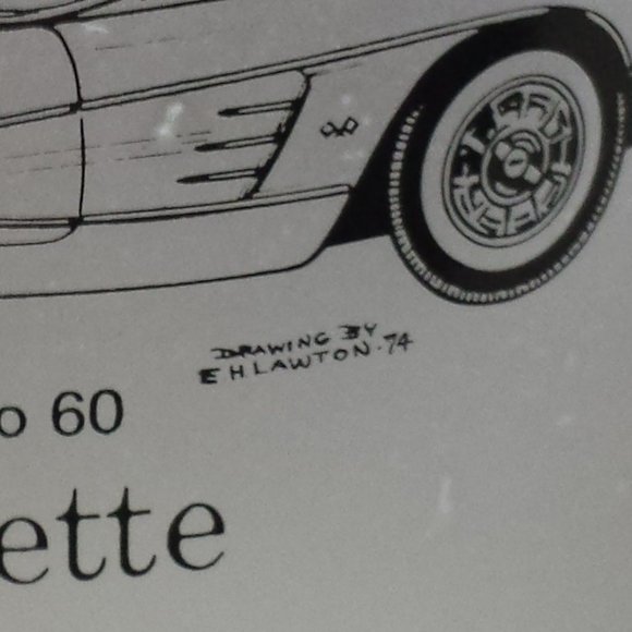 CORVETTE FROSTED GLASS TUMBLERS - Picture 8 of 10